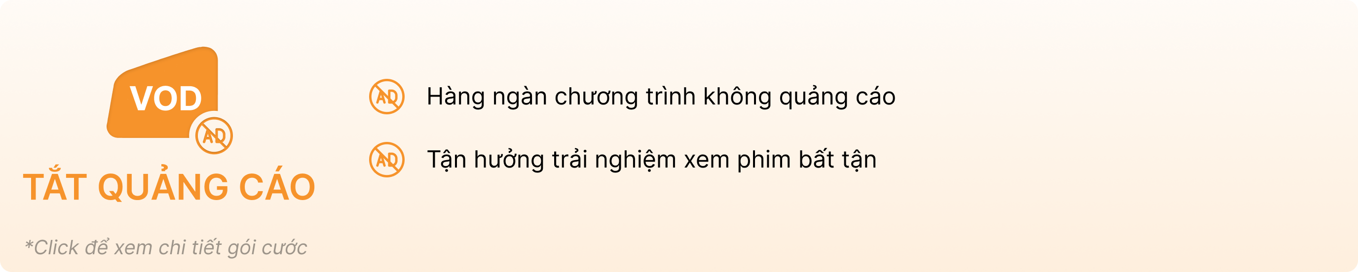 Tắt quảng cáo