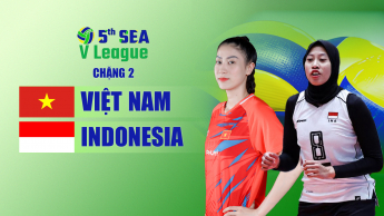 Việt Nam vs Indonesia - Giải bóng chuyền nữ Đông Nam Á SEA V.League 2025