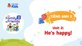 Family and Friend 2 - Unit 2: He is happy