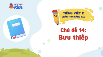 Tiếng Việt Lớp 2 - Bộ sách Chân trời sáng tạo - Chủ đề 14: Bưu thiếp
