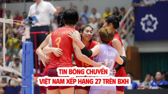 TIN BÓNG CHUYỀN: Việt Nam xếp hạng 27 trên BXH; Cựu sao bóng chuyền khoe vẻ đẹp cuốn hút
