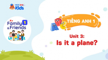 Family and Friend 1 - Unit 3: Is it a plane