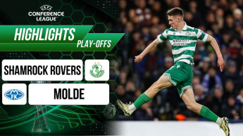 Shamrock Rovers vs Molde  - UEFA Conference League 2024/25 - Vòng loại trực tiếp lượt về