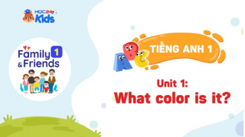 Family and Friend 1 - Unit 1: What color is it?
